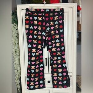 Paul Frank Y2K Pajama Capri Pants Small Stretchy Cropped Ankle Cute